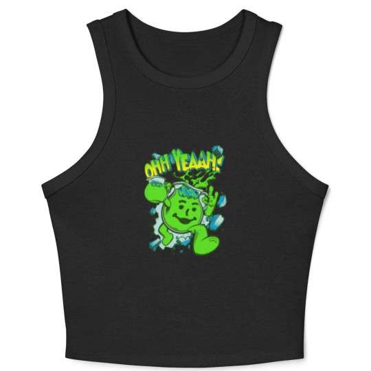 Discover OHH YEAH! Kool Aid Lime Classic Crop Tank Top
