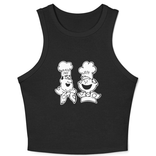 Discover Burger Chef And Jeff Crop Tank Top Crop Tank Top