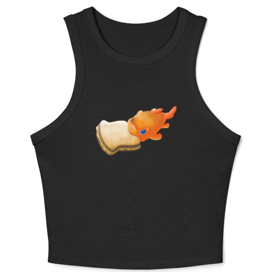 Discover Pudge the fish - Pudge The Fish - Crop Tank Top