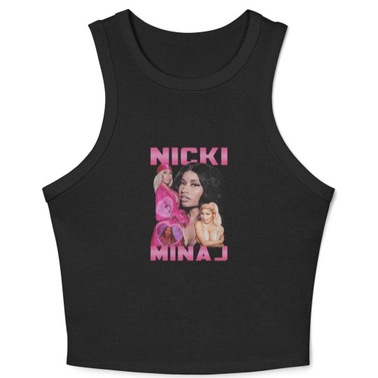 Discover Nicki Minaj Fan Movies RAP Hip-hop Crop Tank Top