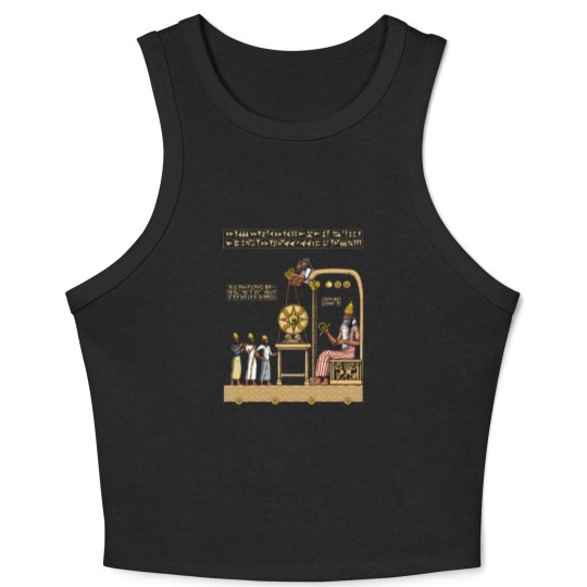 Discover Anunnaki Tablets Crop Tank Top