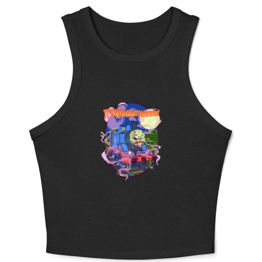 Discover TTTRRAAAIIINNSSS! - Thomas Tank Engine - Crop Tank Top