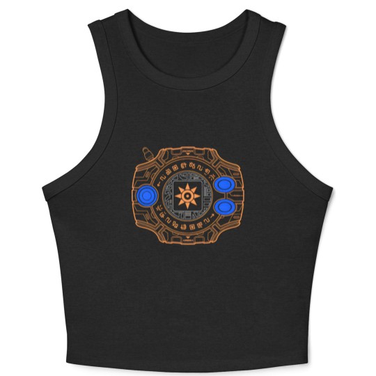 Discover DIGIVICE COURAGE AGUMON DIGIMON ADVENTURE - Digimon - Crop Tank Top