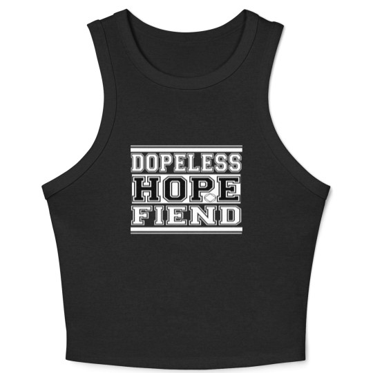 Discover Dopeless Hope Fiend Narcotics Anonymous Na Gift Ho Crop Tank Top