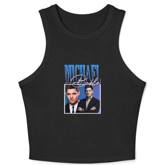 Discover Michael Bubl Vintage 90's Crop Tank Top | Michael Bubl Crop Tank Top