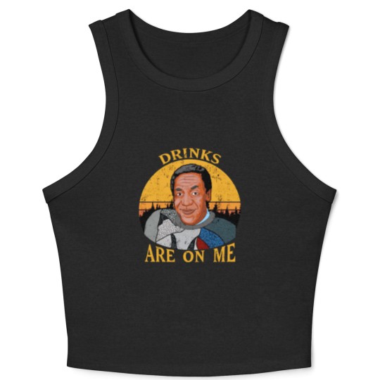 Discover Bill Cosby Drinks Are On Me Coffee Mug Crop Tank Top