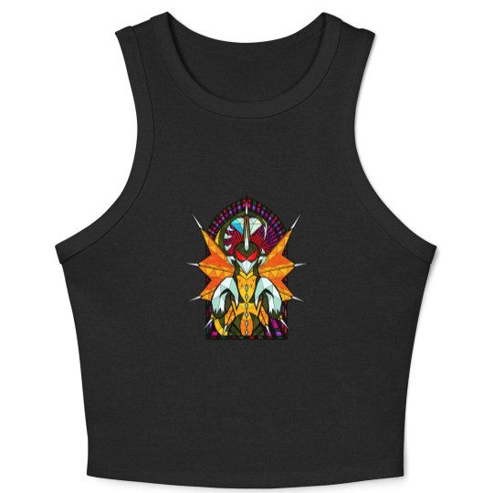 Discover Stained Glass Gigan - Gigan - Crop Tank Top