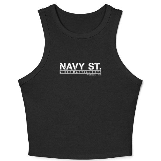 Discover Navy Street  Navy St Crop Tank Top