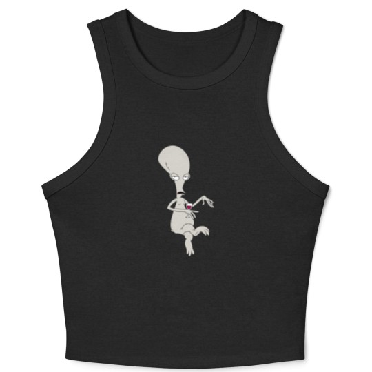 Discover roger american dad Crop Tank Top