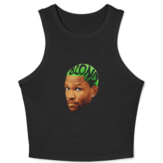 Discover FRANK OCEAN Crop Tank Top,  Rap Crop Tank Top Jumbo Face Album Cover Crop Tank Top
