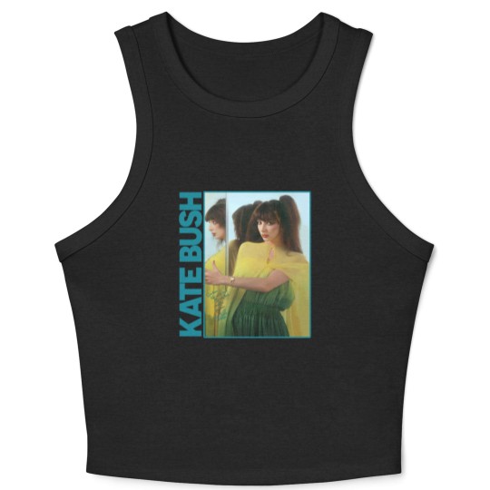 Discover Vintage Graphic Kate Bush Original Design Short Sleeve Crewneck Unisex Crop Tank Top