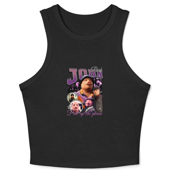 Discover John Pork Crop Tank Top, Funny Crop Tank Top, Classic 90s Graphic Crop Tank Top