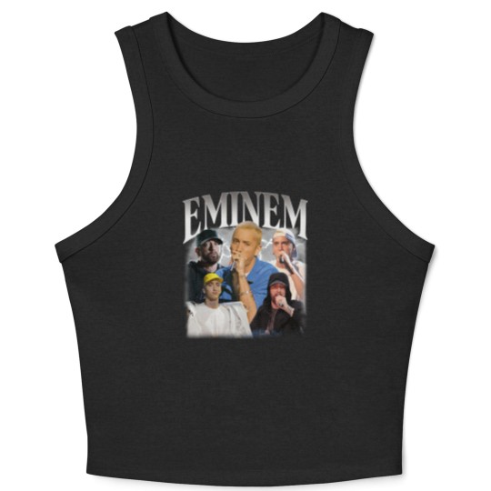 Discover Eminem Crop Tank Top, Classic 90s Graphic Crop Tank Top