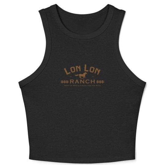 Discover Lon Lon Ranch Logo - Zelda - Crop Tank Top