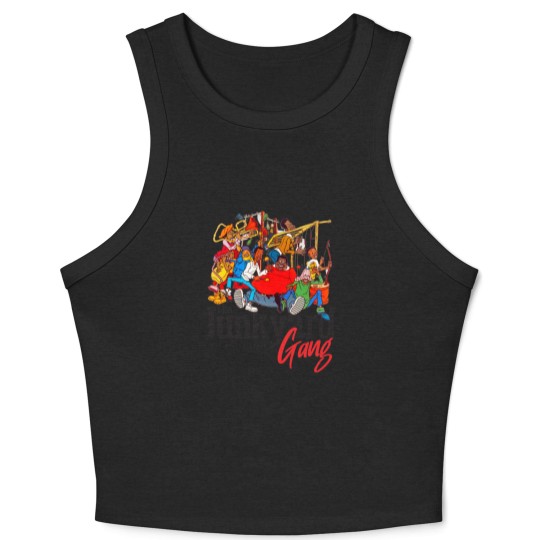 Discover The Junkyard Gang - Fat Albert - Crop Tank Top