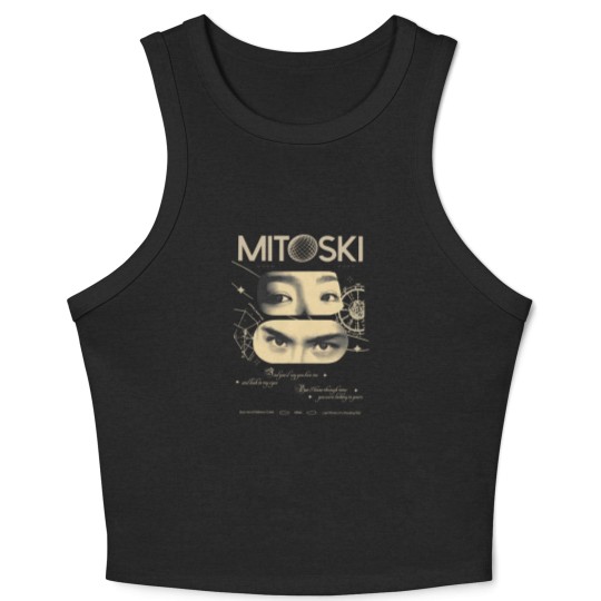 Discover Vintage Mski Crop Tank Top