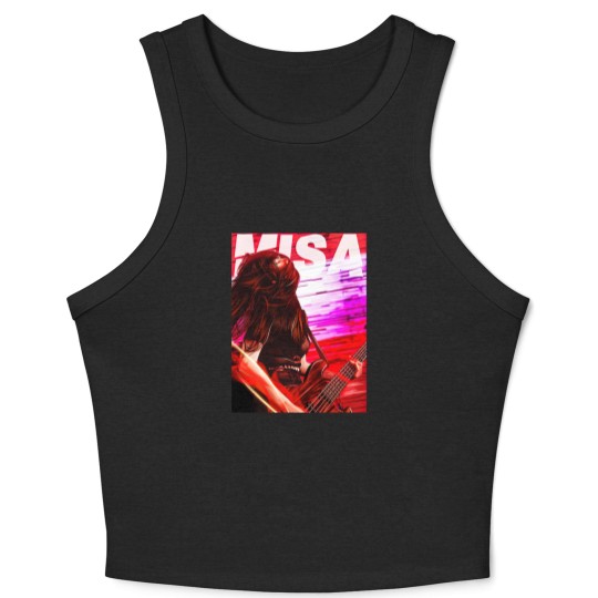 Discover MISA BAND-MAID LIVE BANGER - Bandmaid - Crop Tank Top