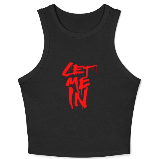 Discover The Fiend - Let Me In Crop Tank Top