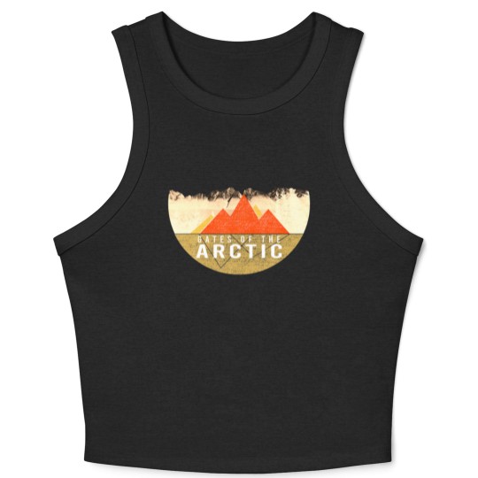 Discover Retro USA Mountain - Gates Of The Arctic National Crop Tank Top