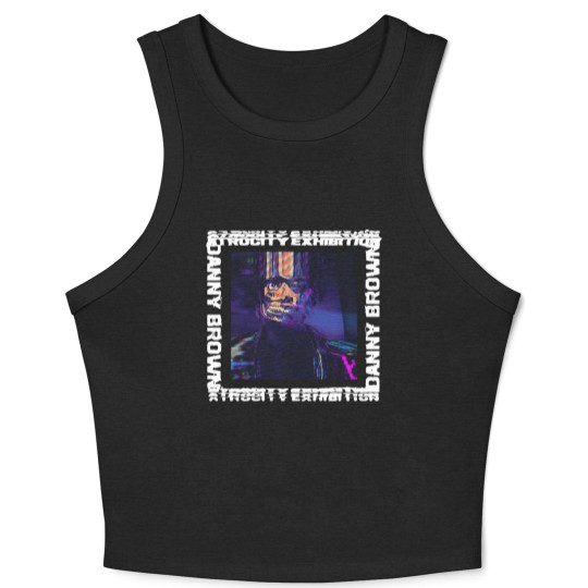 Discover Atrocity Exhibition Danny Brown Album Cover Crop Tank Top | Danny Brown Hip Hop Crop Tank Top