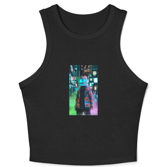 Discover Marshmello Crop Tank Top