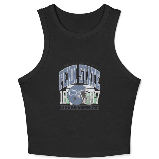 Discover Vintage University of Penn State 1887 Crop Tank Top