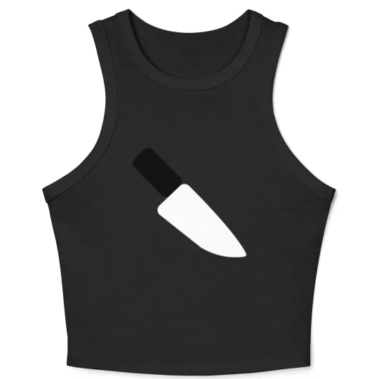 Discover Knife Emojis Crop Tank Top