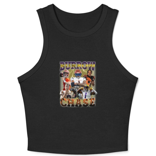 Discover Joe Burrow Crop Tank Top, Jamarr Chase Crop Tank Top, Joe Burrow Graphic Crop Tank Top