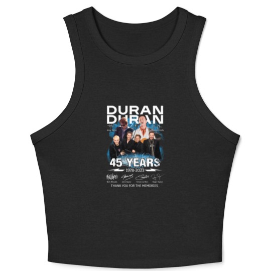 Discover DURAN DURAN Classic Crop Tank Top