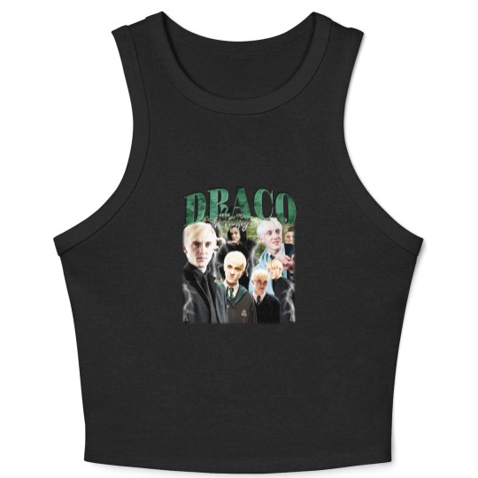 Discover Tom Felton 90s Vintage Crop Tank Top, Draco Malfoy Crop Tank Top, Draco Malfoy Merch, Harry Potter