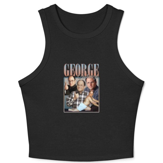 Discover RETRO GEORGE Costanza Crop Tank Top, George Seinfield Crop Tank Top, George Costanza Crop Tank Top, George Costanza Homage Crop Tank Top, Seinfeld Fan, Tv Seinfeld Sitcom