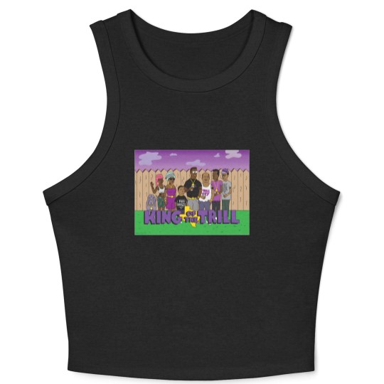Discover King of the Trill Crop Tank Top