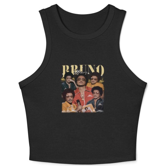 Discover Bruno Mars Music Crop Tank Top, Bruno Mars Music Pop Crop Tank Top, Bruno Mars Concert 2023 Crop Tank Top