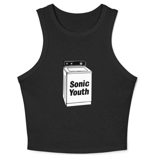 Discover Vintage Sonnic Youth Washing Machine Experimental Crop Tank Top