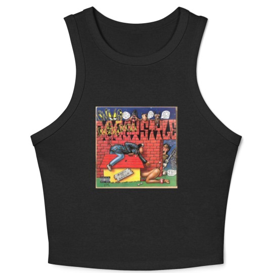 Discover Snoop Dogg Doggystyle Album Cover Crop Tank Top
