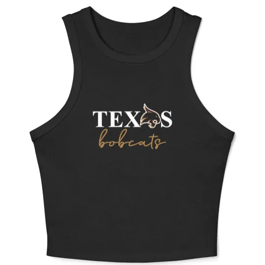 Discover Texas State Bobcats - Texas State bobcats Crop Tank Top  - Bobcats Crop Tank Top - Texas Bobcats  - Eat Em up bobcats Crop Tank Top - TXST bobcats