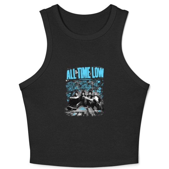 Discover All time low Unisex Crop Tank Top All Time Low, Pop Punk