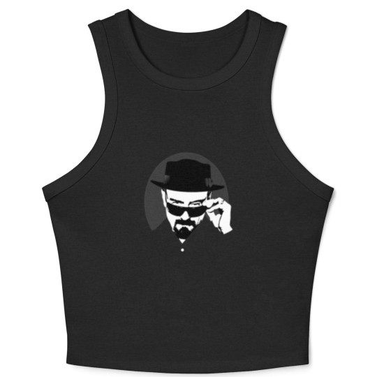 Discover Heisenberg in his hat - Breaking Bad - Crop Tank Top