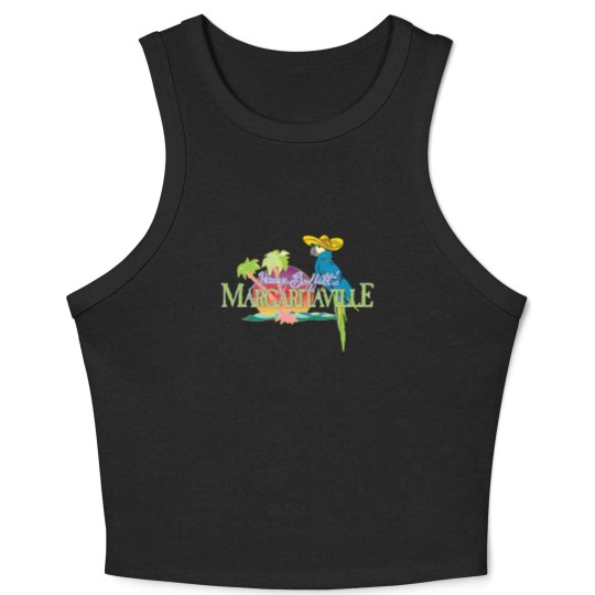 Discover Jimmy Buffett Crop Tank Top