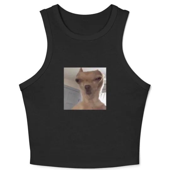 Discover Chihuahua meme - Funny - Crop Tank Top