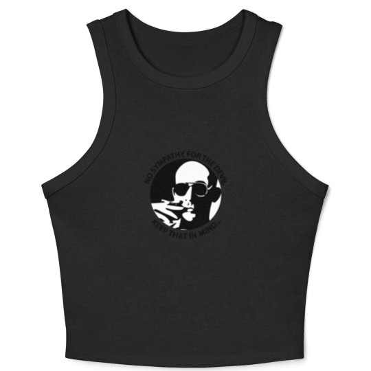 Discover No Sympathy For The Devil Crop Tank Top