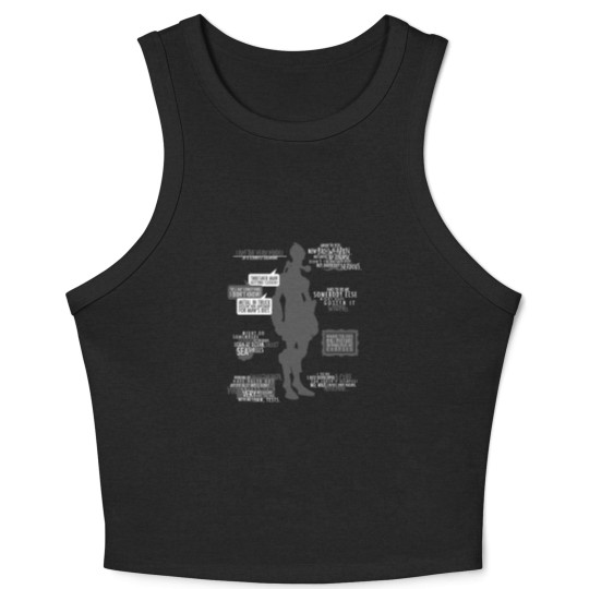 Discover Mass Effect Mordin Solus Crop Tank Top
