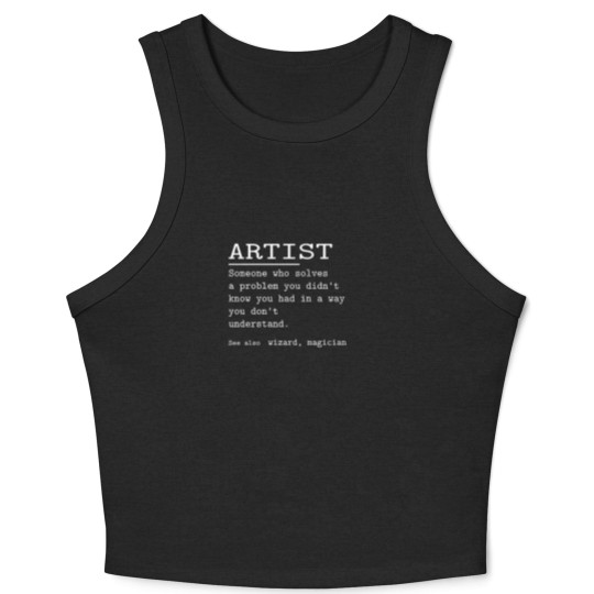 Discover ARTIST Crop Tank Top