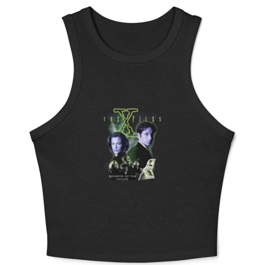 Discover Mulder And Scully Crop Tank Top, The Truth Is Still Out There X FILES Crop Tank Top