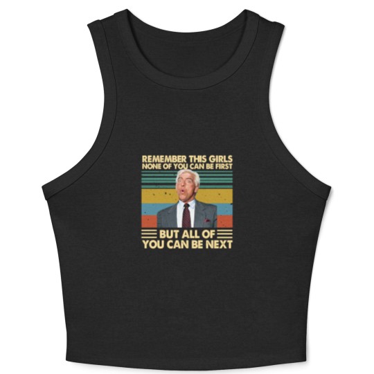 Discover Ric Flair Wrestlers Crop Tank Top, None Of You Can Be First