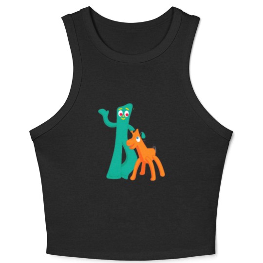 Discover Gumby Pokey Crop Tank Top