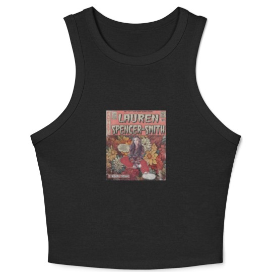 Discover Lauren Spencer-Smith Comic Crop Tank Top, 90S Vintage Merch Art It'S Your Body Album