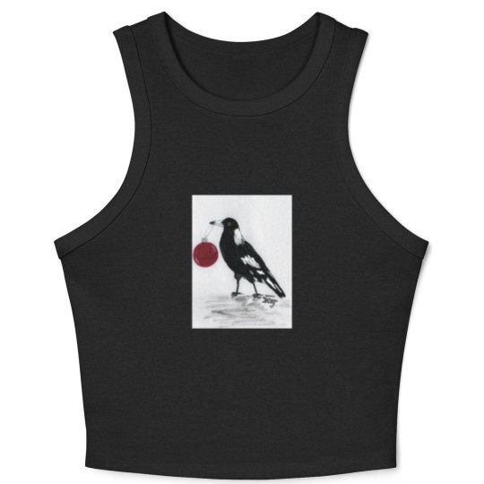 Discover Magpie Christmas  Classic Crop Tank Top