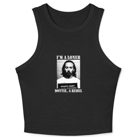 Discover Paul Reubens Pee Wee Herman 2002 Mug Shot Crop Tank Top