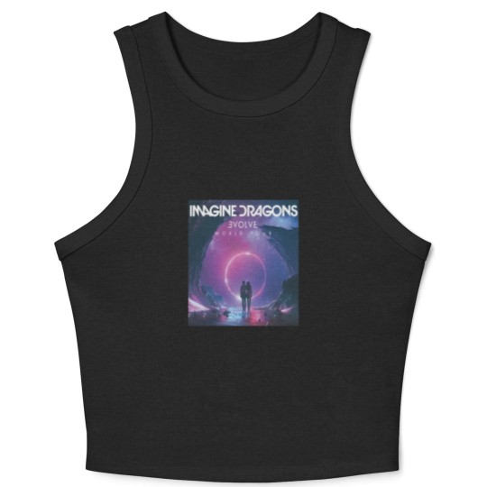 Discover Imagine dragons Classic Kids Crop Tank Top